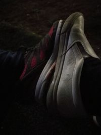 Close-up low section of fabric