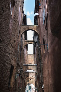 Low angle view of historical building