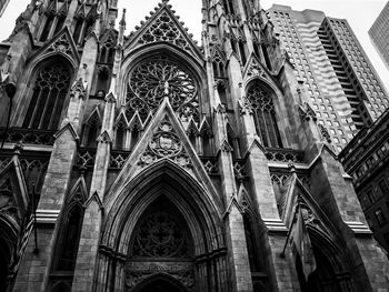Low angle view of st patrick cathedral