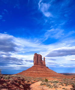 Monument valley butte