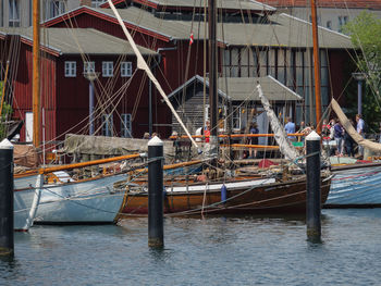 Flensburg at the baltic sea