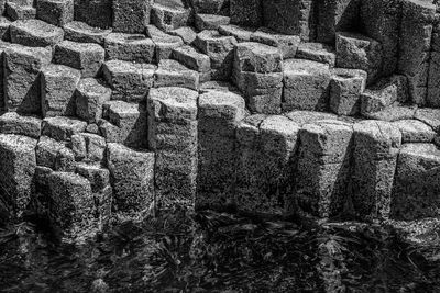 Full frame shot of stone wall