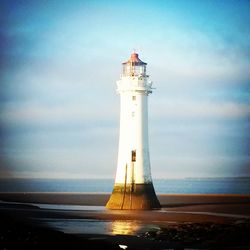 Lighthouse on beach