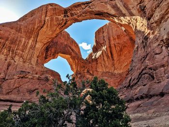 Scenic view of rock formation