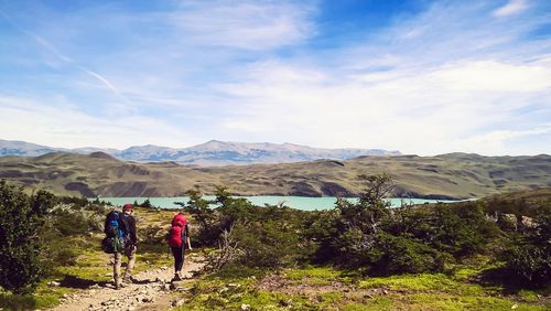 Hiking in torres del paine 