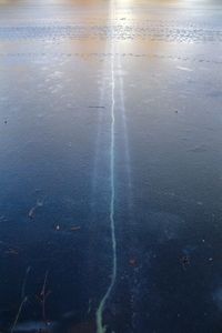Full frame shot of wet sea during rainy season