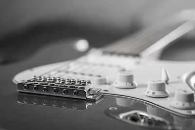 Close-up of guitar