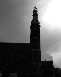 Low angle view of building against sky
