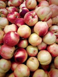 Full frame shot of apples