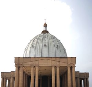 Low angle view of a building against sky