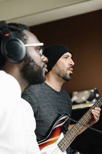 Man playing guitar