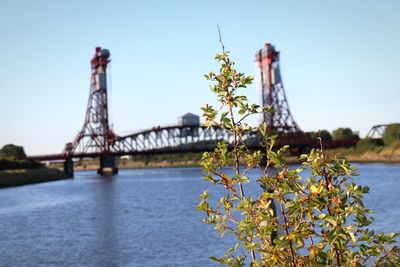 New port bridge. 