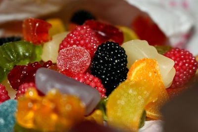 Close-up of strawberries