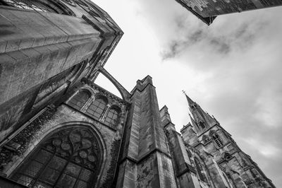 Low angle view of cathedral against sky