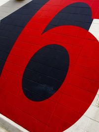 Close-up of red balloon