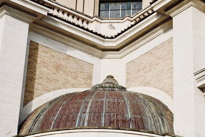 Low angle view of old building