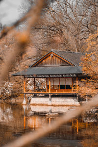 Built structure in water