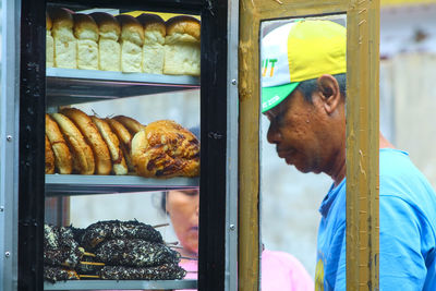 View of food for sale at store