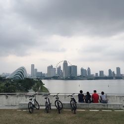 City at waterfront