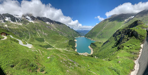 Panoramic view of landscape against sky