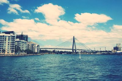 River with buildings in background