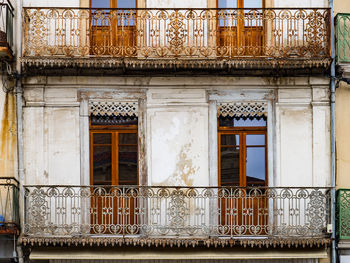 Exterior of old building