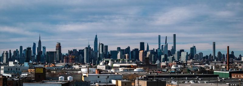 Cityscape against sky