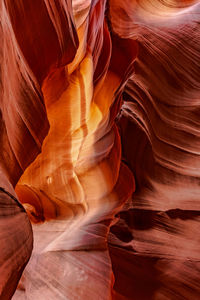 Rock formations at canyon