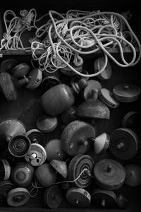 Close-up of food on table