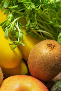 Full frame shot of oranges