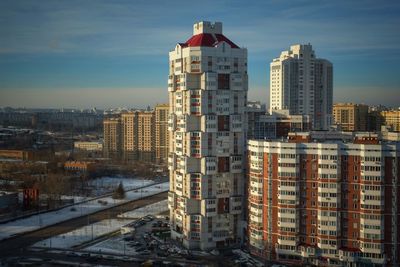 Cityscape against sky