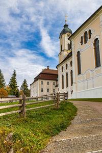 Exterior of building against sky