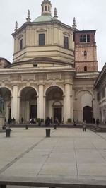 Facade of historical building