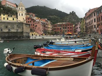 Boats in canal