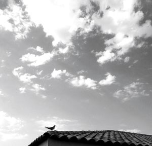 Low angle view of building against sky