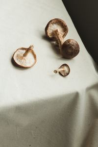 Close-up of roasted coffee on table