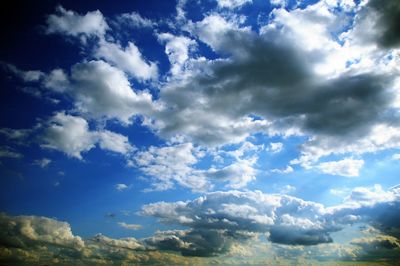 Low angle view of sky