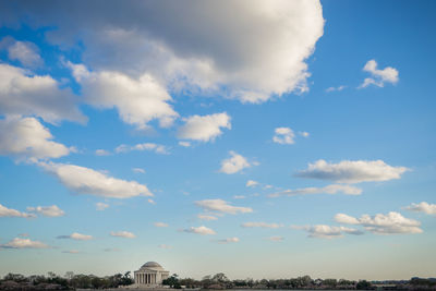 Scenic view of cloudy sky