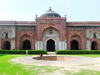 View of historical building against the sky