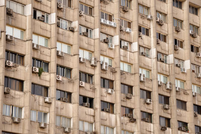 Full frame shot of residential building