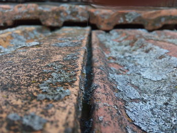 Full frame shot of rusty metal