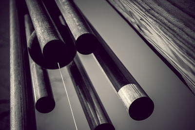 Close-up of electric lamp