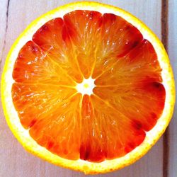 Close-up of orange slices