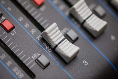 Close-up of computer keyboard