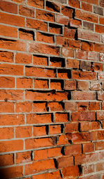 Full frame shot of brick wall