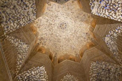 Low angle view of a temple