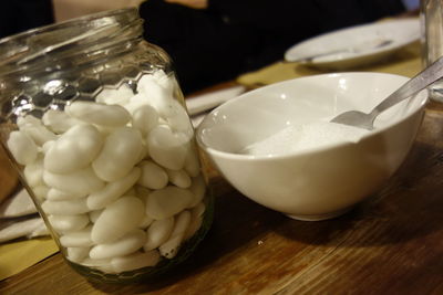 Close-up of food in bowl