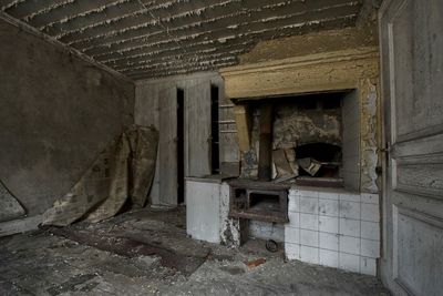 Interior of old building