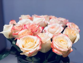 Close-up of rose bouquet