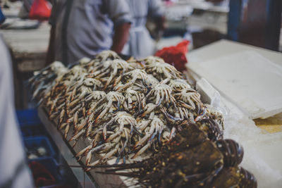 Close-up of food for sale